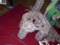 Giraffe Rumpfaufbau