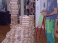 Giraffe Rumpf und Halsansatz