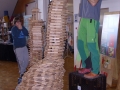 Giraffe Hals und Kopfansatz